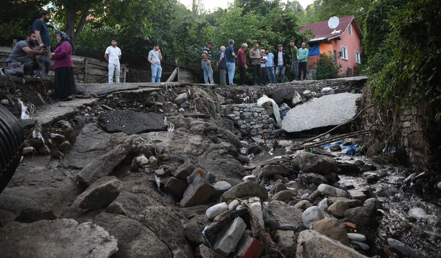 Kastamonu’da selin yaraları tespit edilip, sarılıyor
