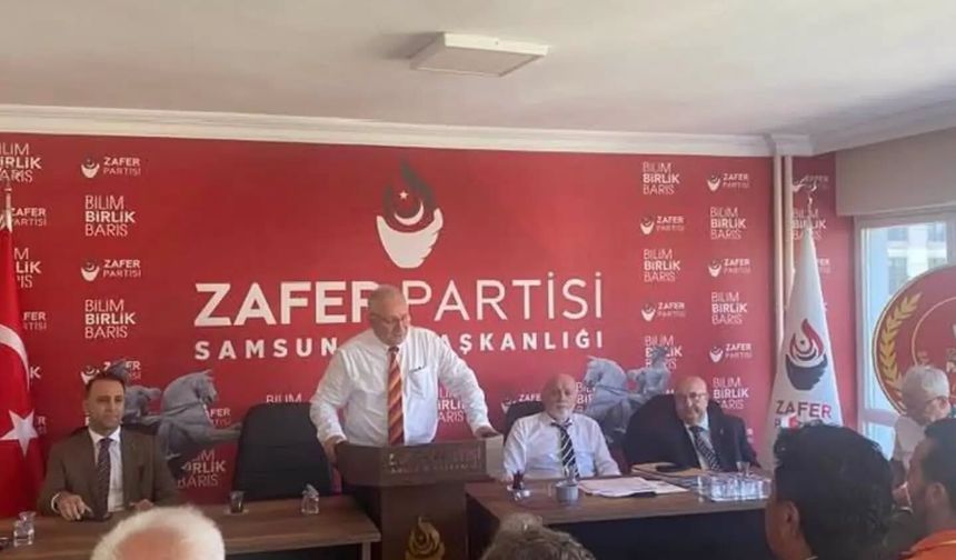 Zafer Partisi Kastamonu teşkilatı Samsun’da