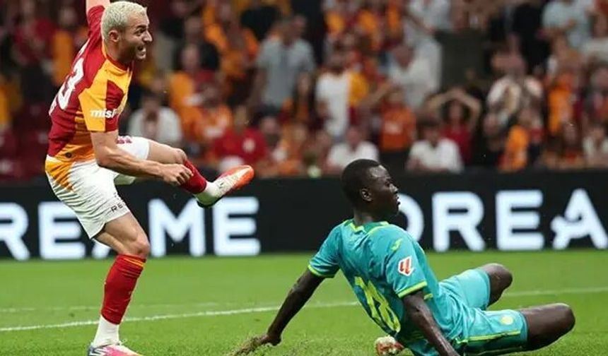 Aslan'dan son prova: Galatasaray - Villarreal: 1-2