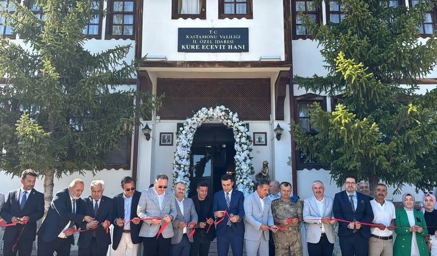 Ecevit Hanı Küre’de yeniden hayat buldu