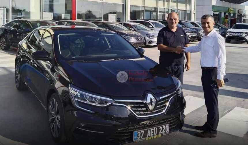 İnebolu Belediyesi’ne sıfır makam aracı