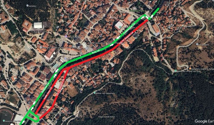 Kastamonu’da o cadde yarın trafiğe kapalı!