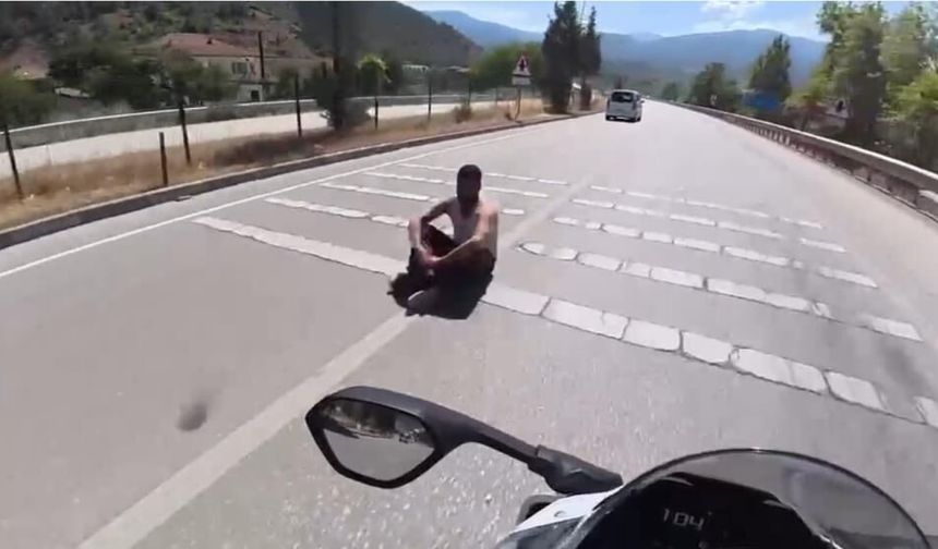 Kastamonu-Karabük yolunda akılalmaz görüntüler!