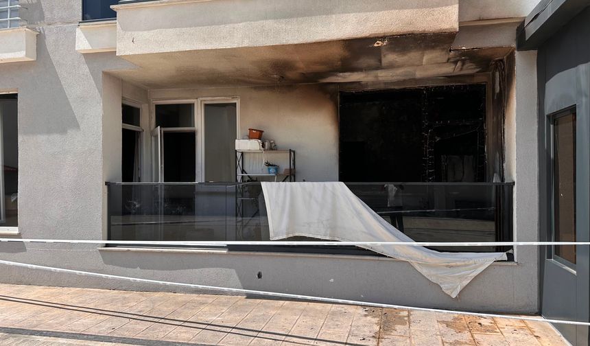 Kastamonu'da çıkan ev yangınında baba-oğul yaralandı