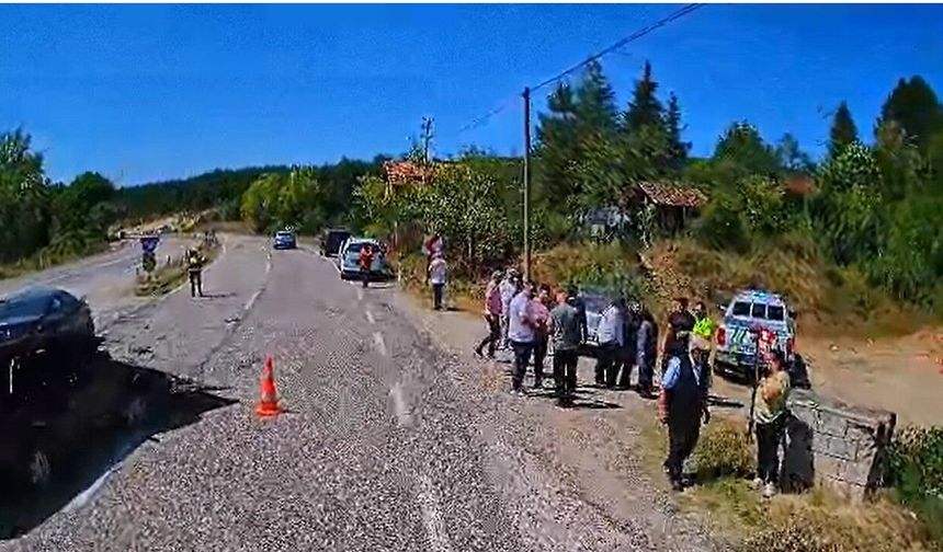 Kastamonu'da korkutan kaza: 2 kişi yaralandı