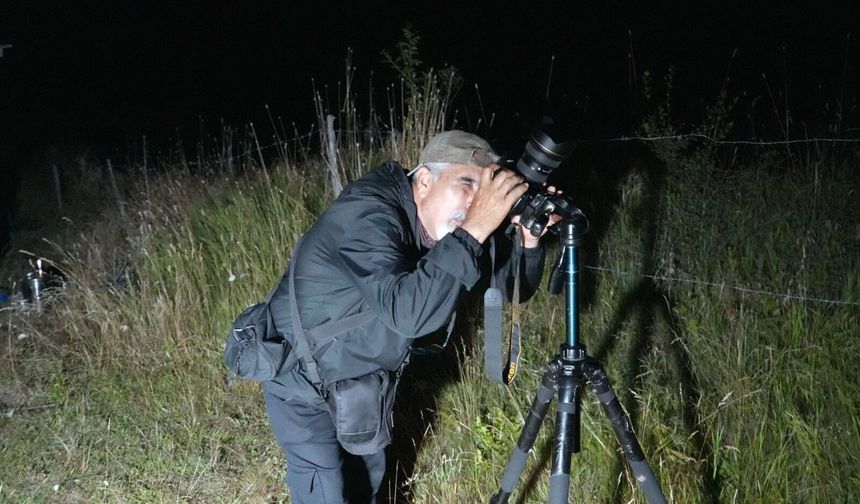 Kastamonu’da geceyi meteorlar aydınlattı