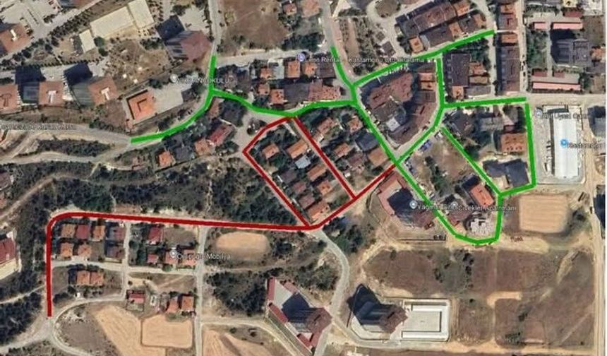 Kastamonu’da iki sokak trafiğe kapatılıyor!