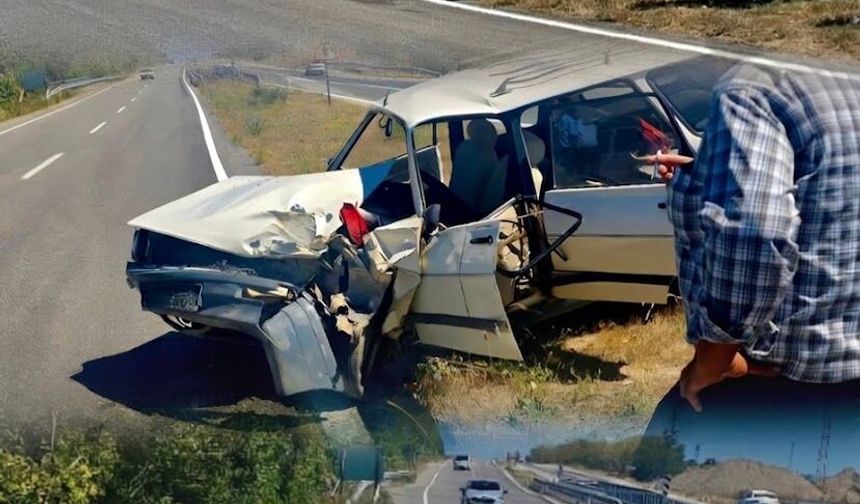 Kastamonu’da korkutan kaza! İki otomobil çarpıştı