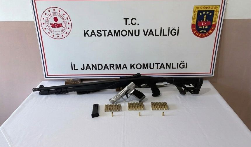 Kastamonu'da ruhsatsız silahlara jandarmadan geçit yok