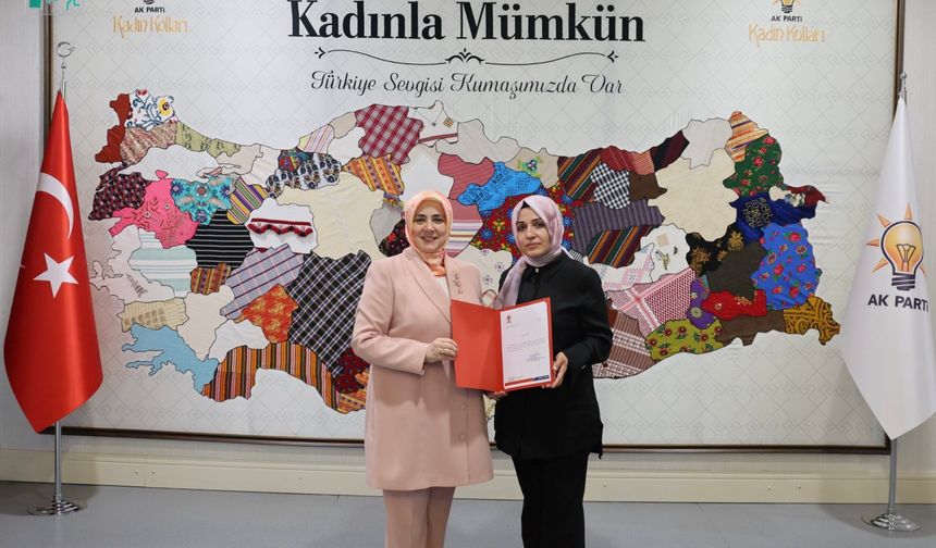 Küre AK Parti Kadın Kolları’nda görev değişimi