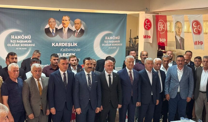 MHP Hanönü İlçe Kongresi gerçekleştirildi