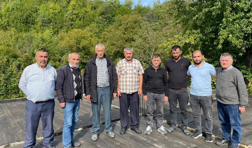 Cide’nin o mahallesi mescidine kavuşuyor