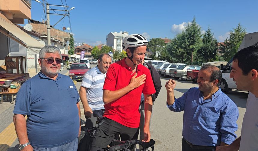 Kastamonu'dan da geçen Avusturalyalı gezgin Samsun'a ulaştı