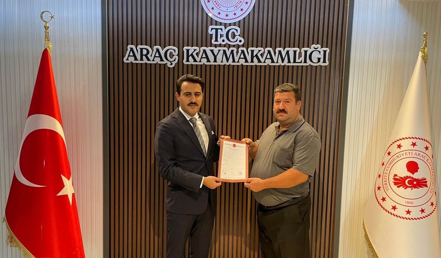 Araç'ta yılların emeği tapuyla taçlandı