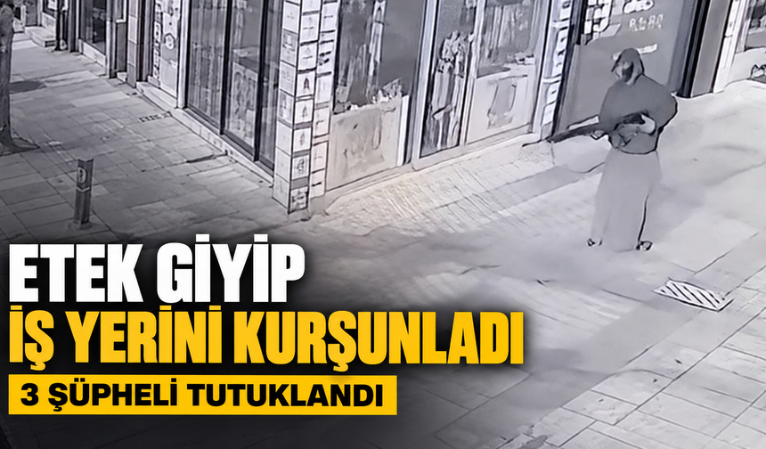 Kadın kılığına girip iş yerine ateş açtı, polisten kaçamadı!