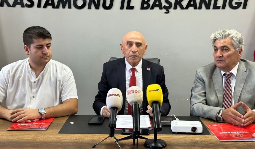 CHP Genel Başkan Yardımcısı Kastamonu'da konuştu