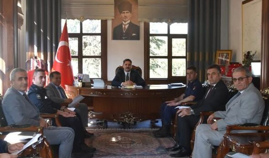 Daday’da güvenli okul için yol haritası görüşüldü
