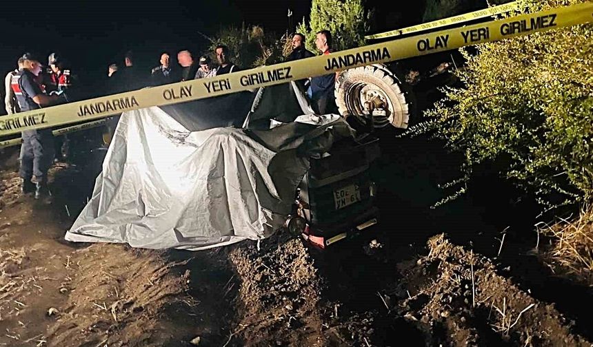 Kastamonu’da devrilen traktörün sürücüsü hayatını kaybetti