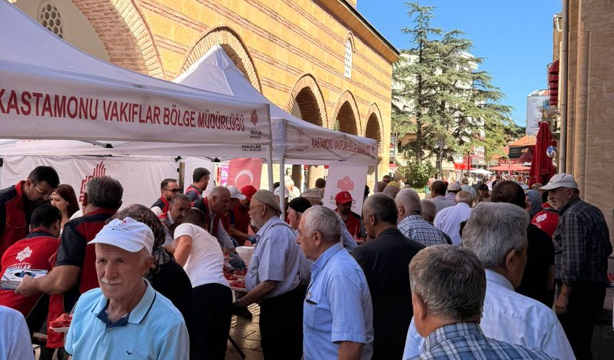 Kastamonu’da 415 yıllık hayır geleneği yaşatıldı
