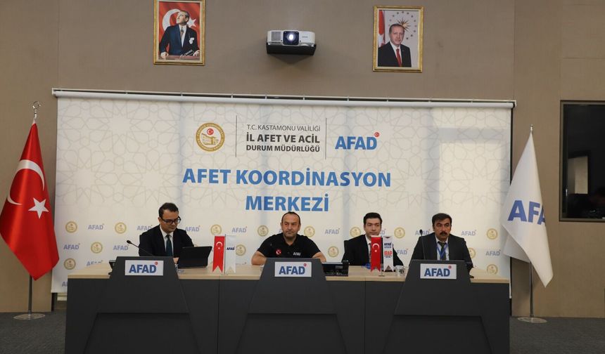 Kastamonu’da afetlere karşı 5 yıllık yol haritası