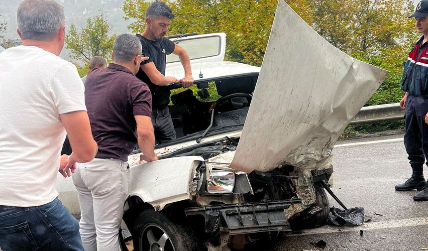 Kastamonu'da korkutan kaza: 1'i bebek 7 yaralı