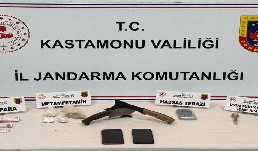Kastamonu'da madde operasyonu: 2 şüpheli tutuklandı