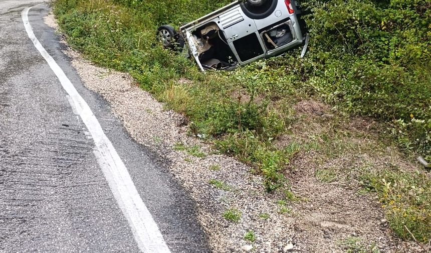 Kastamonu'da korkutan kaza: Ölümden böyle döndü!
