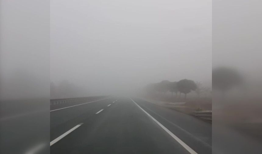 Kastamonu’da sis etkili oldu