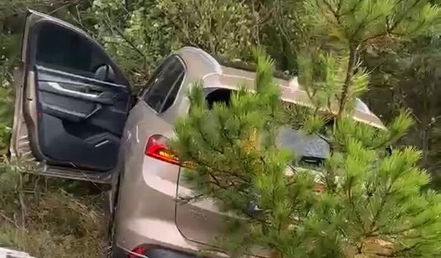 Kastamonu'da trafik kazası ucuz atlatıldı