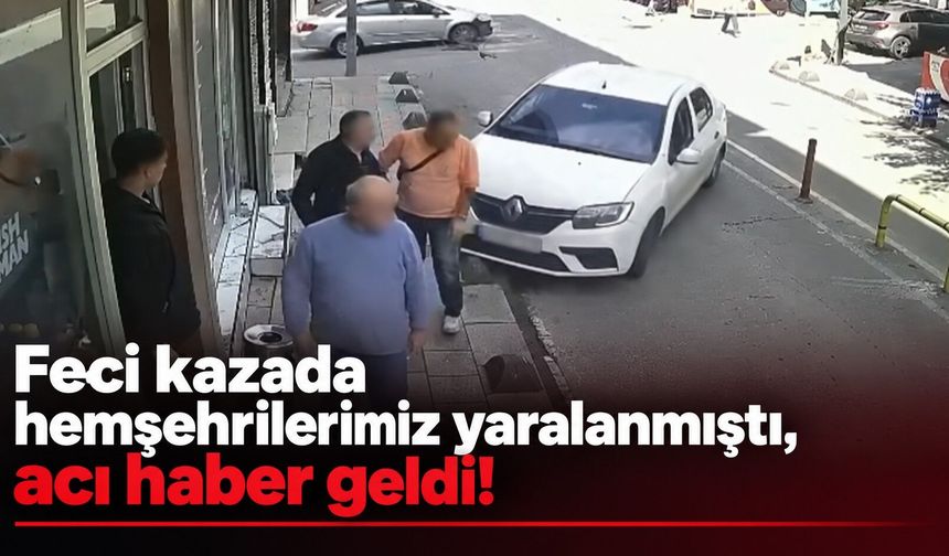 Kastamonulu hemşehrilerimiz feci kazada ağır yaralandı