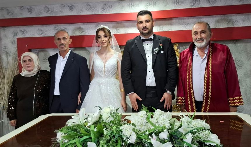 Küre'de Balta ve Eribol ailelerinin mutlu günü