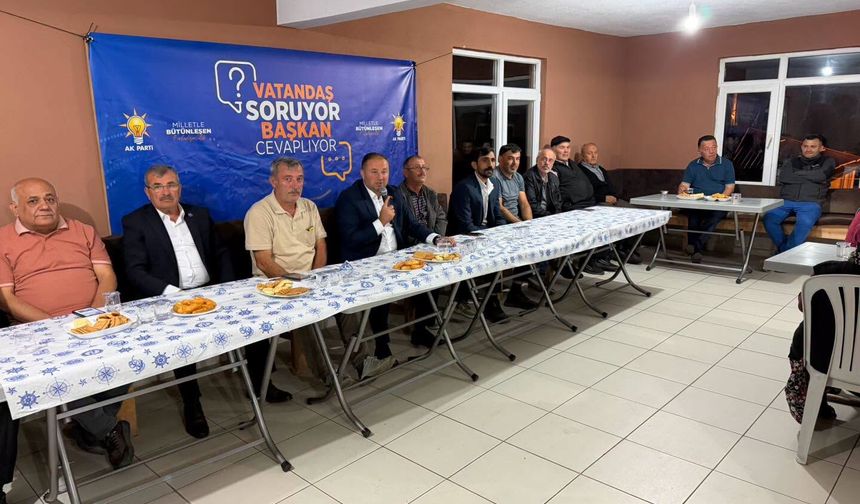 Şenpazar’da söz vatandaşta, cevap Başkan’da