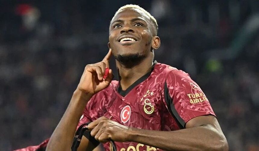 Galatasaray'da Victor Osimhen sahalara dönüyor