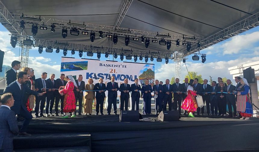 Başkentte 21. Kastamonu Günleri başladı