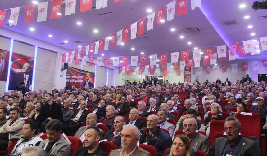 Kastamonu Yeni Parti kongresinde önemli açıklamalar!