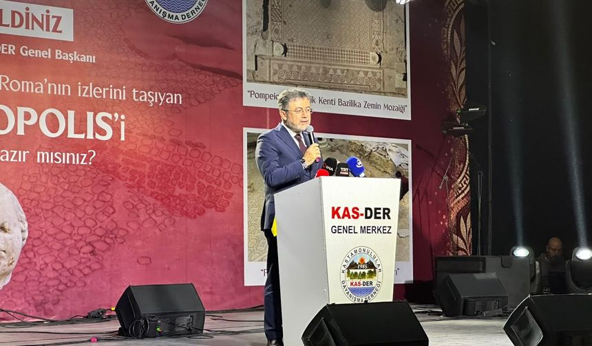 Kastamonu Tanıtım Günleri’nde protokol konuşmaları haberimizde