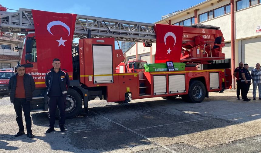 İtfaiye Eri Bayram Tınık son yolculuğuna uğurlandı