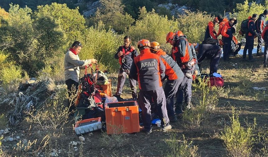 Kastamonu AFAD ekipleri Yazılı Kanyon’da görev başında