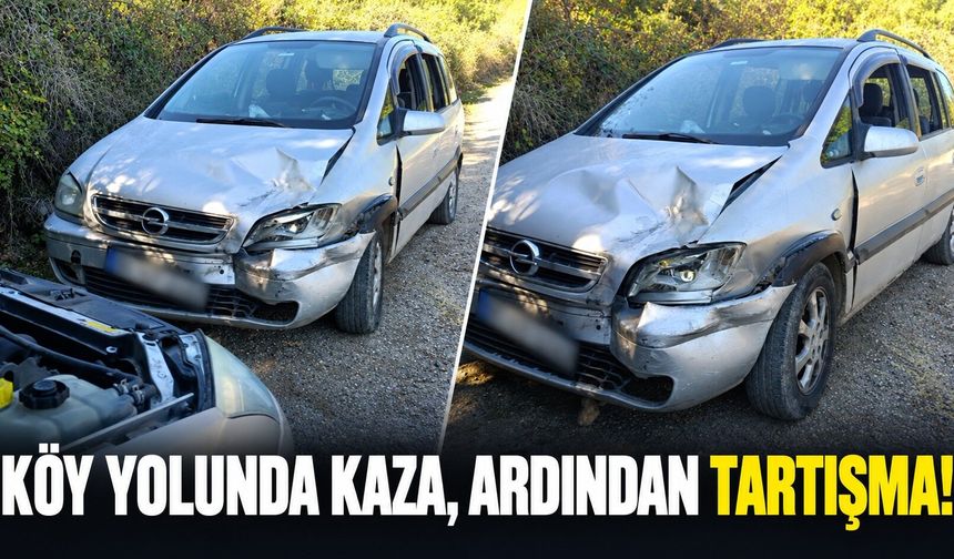 Kastamonu’da kaza sonrası gerginliğe jandarma müdahale etti!