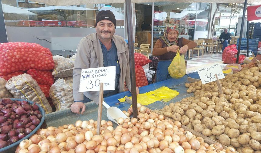 Kastamonu'da patates ve soğanda fiyatlar yarı yarıya düştü!