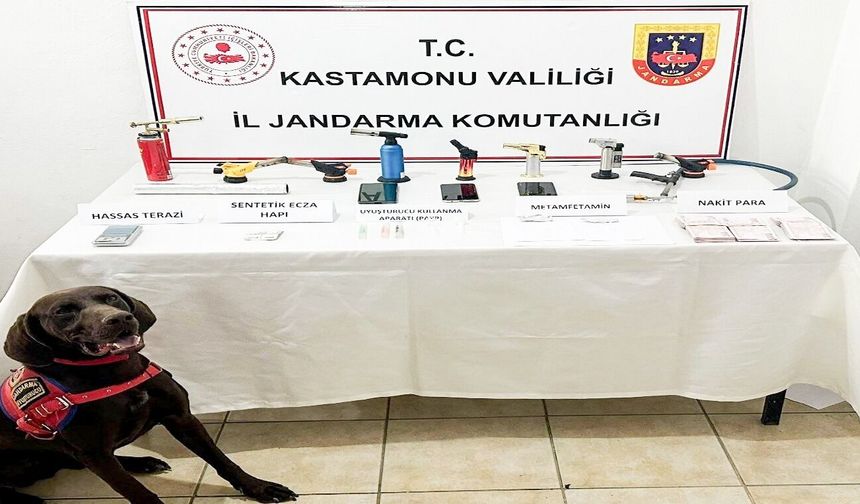 Kastamonu’da yasaklı madde operasyonu: 1 kişi tutuklandı