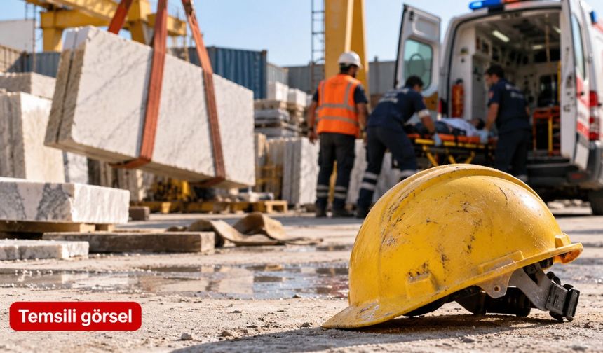 Kastamonu'daki mermer fabrikasında bir işçi ölü bulundu