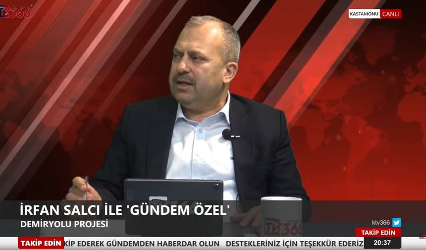 Milletvekili Uluay: "Kastamonu'ya en verimli demir yolu hattını arıyoruz"