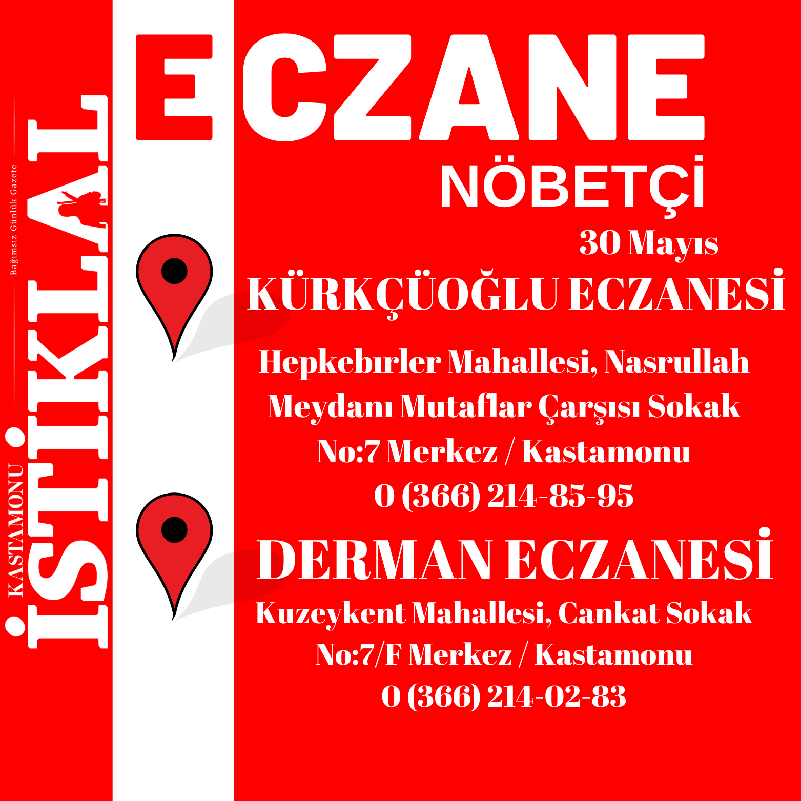 Kırmızı Modern Eczane Logo Kopyası-1