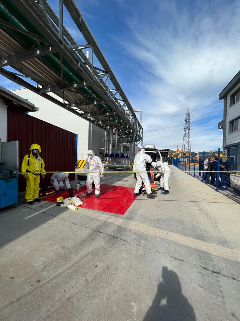 kronospan tatbikat (2)