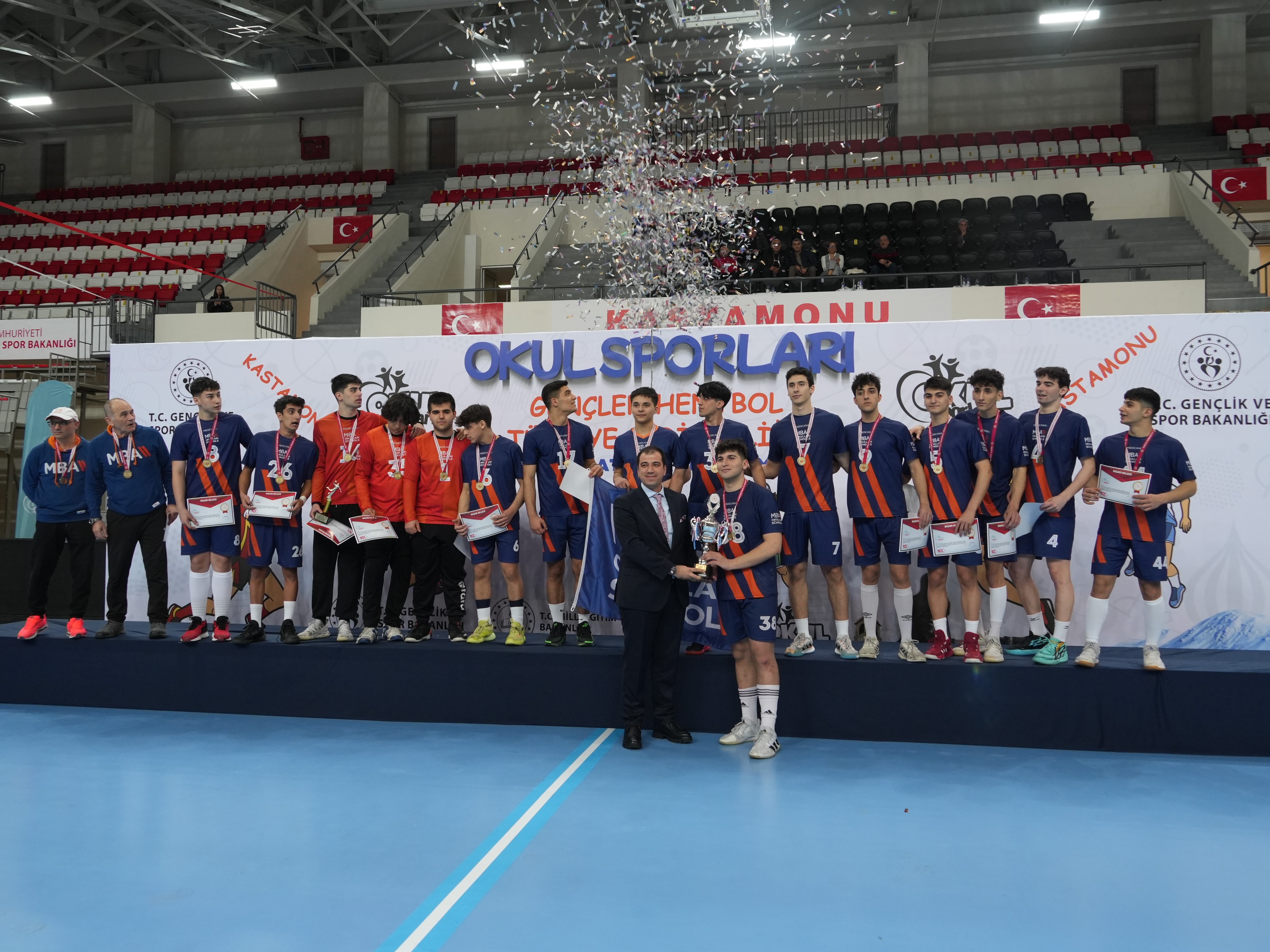 Gençler Hentbol Türkiye Birinciliği'nde Şampiyon Belli Oldu (1)