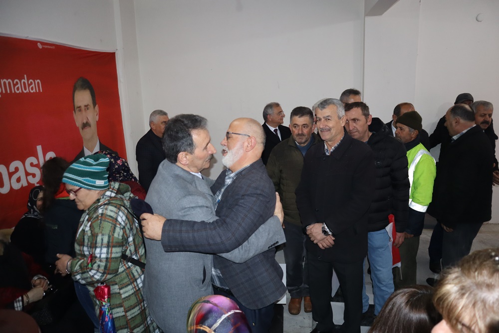 Cide’de Yüzlerce Kişi Mhp’nin Seçim Ofisi Açılışına Katıldı Muharrem Gül