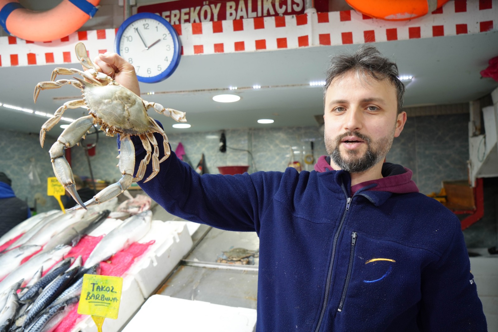 Karadeniz'de Balıkçılar Tedirgin Mavi Yengeçler Coğalıyor(3)