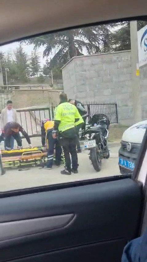 Kastamonu'da Motosiklet Kazaı