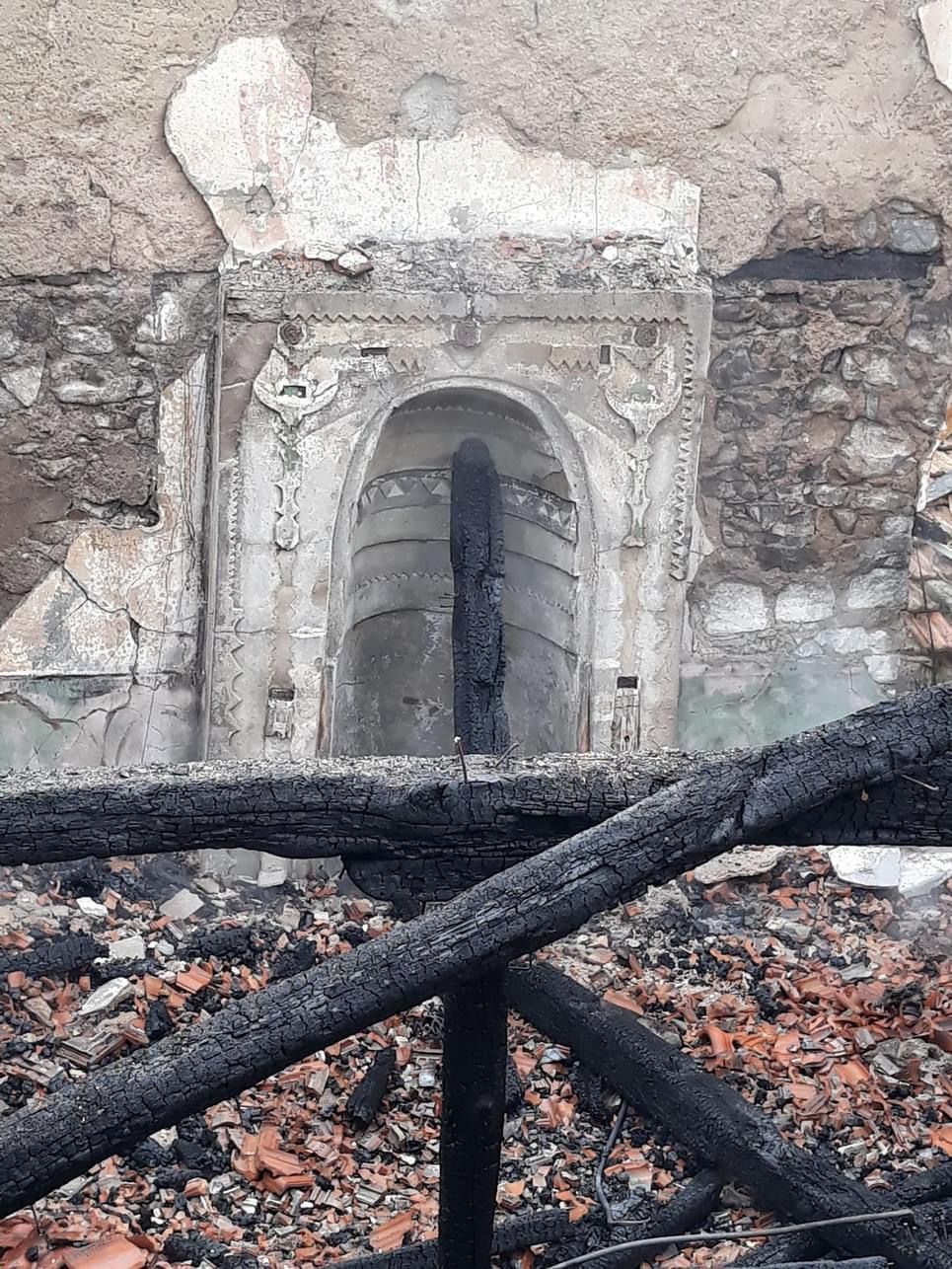 Yangın Dolayısıyla Ramazan'da Bir Mahalle Camisiz Kaldı (1)